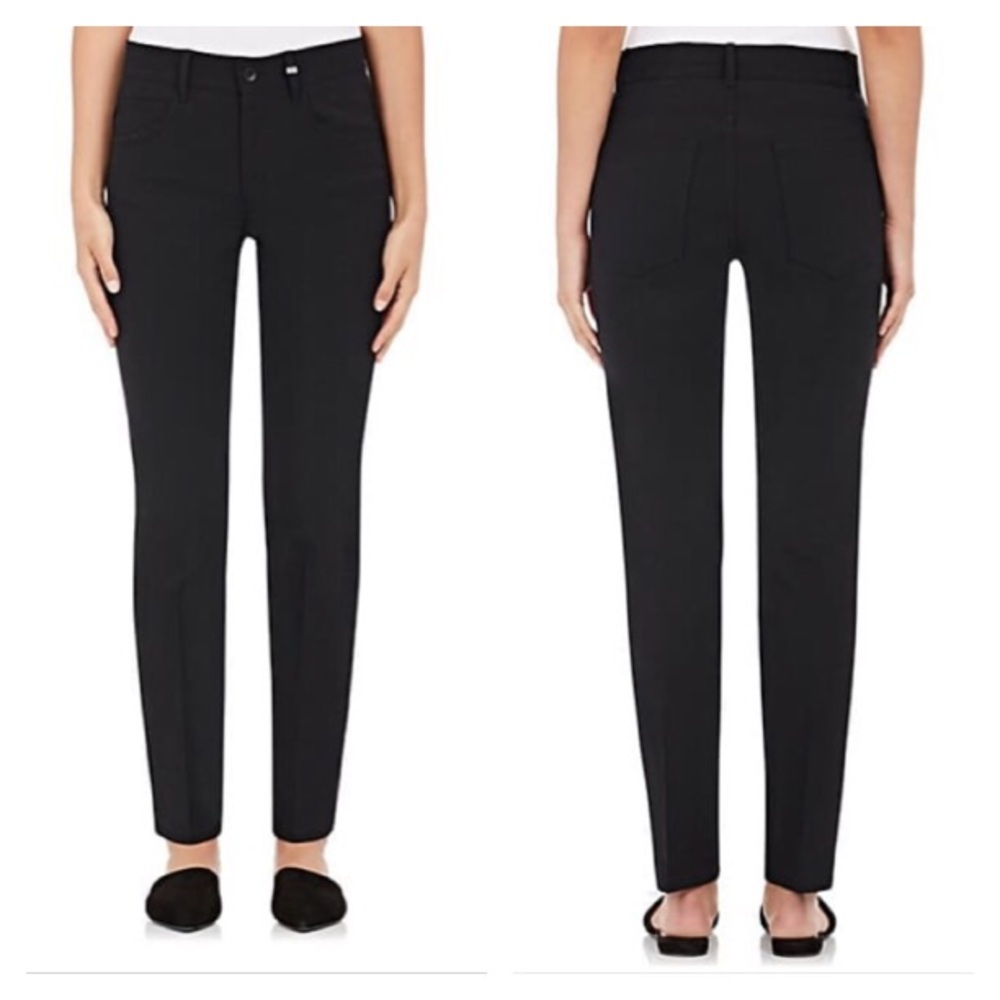 NWT Helmut Lang Creased Skinny Jeans Black sz 2
